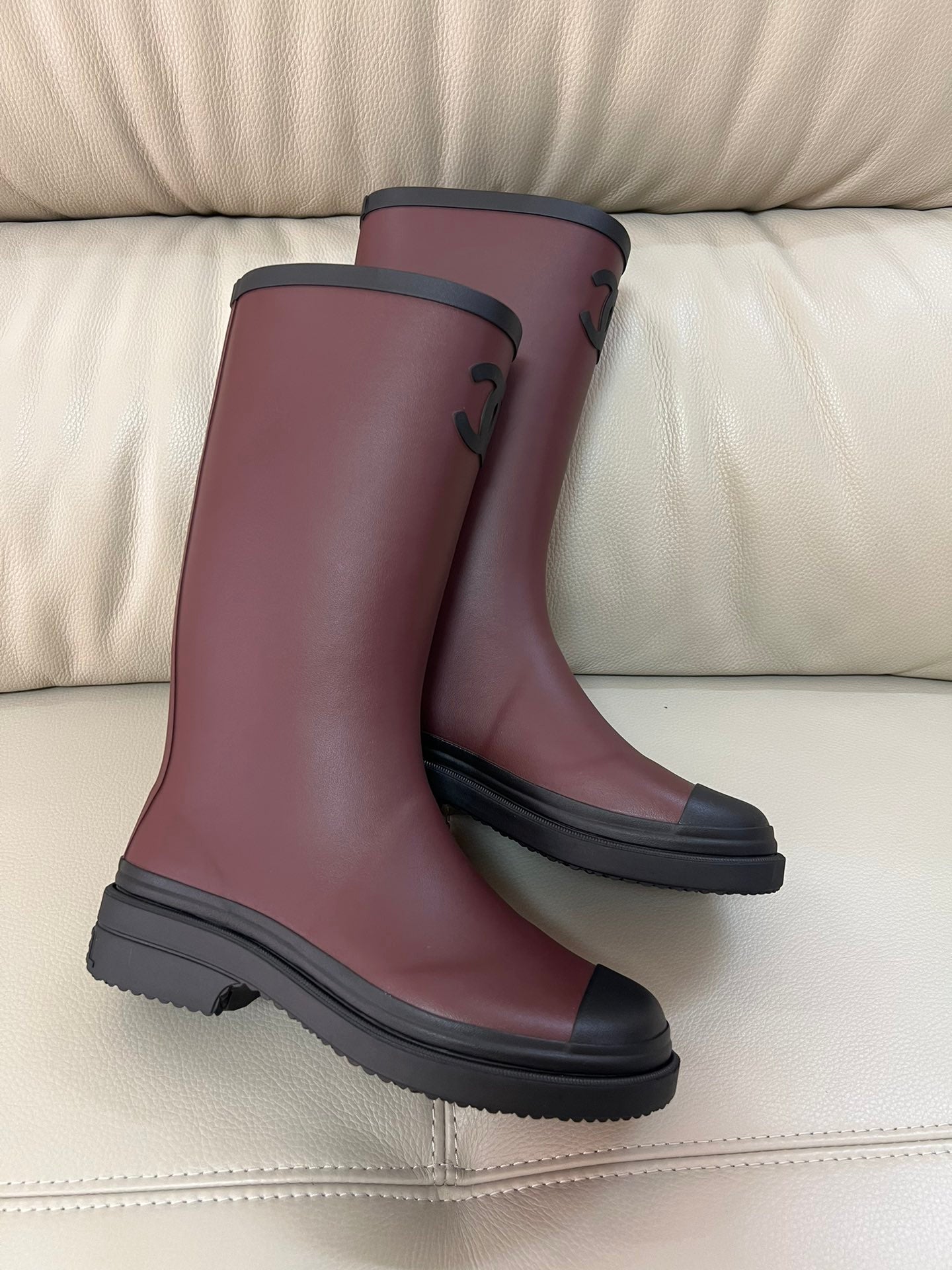 Chanel Rain Boot