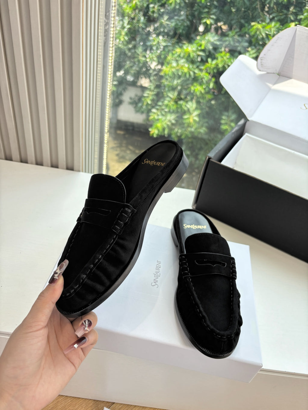 Saint Laurent Paris Terlik