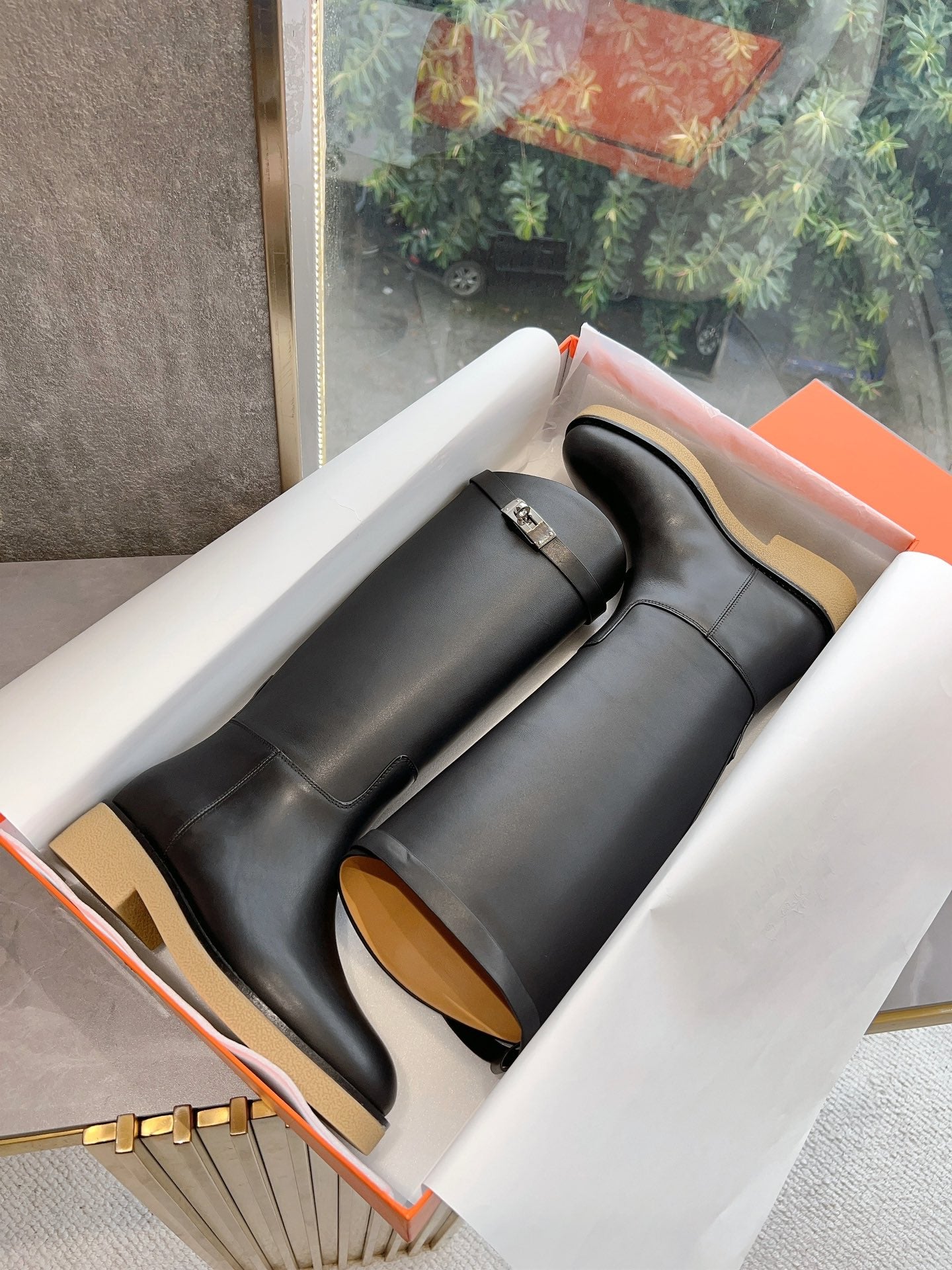 Hermes Çizme Premium