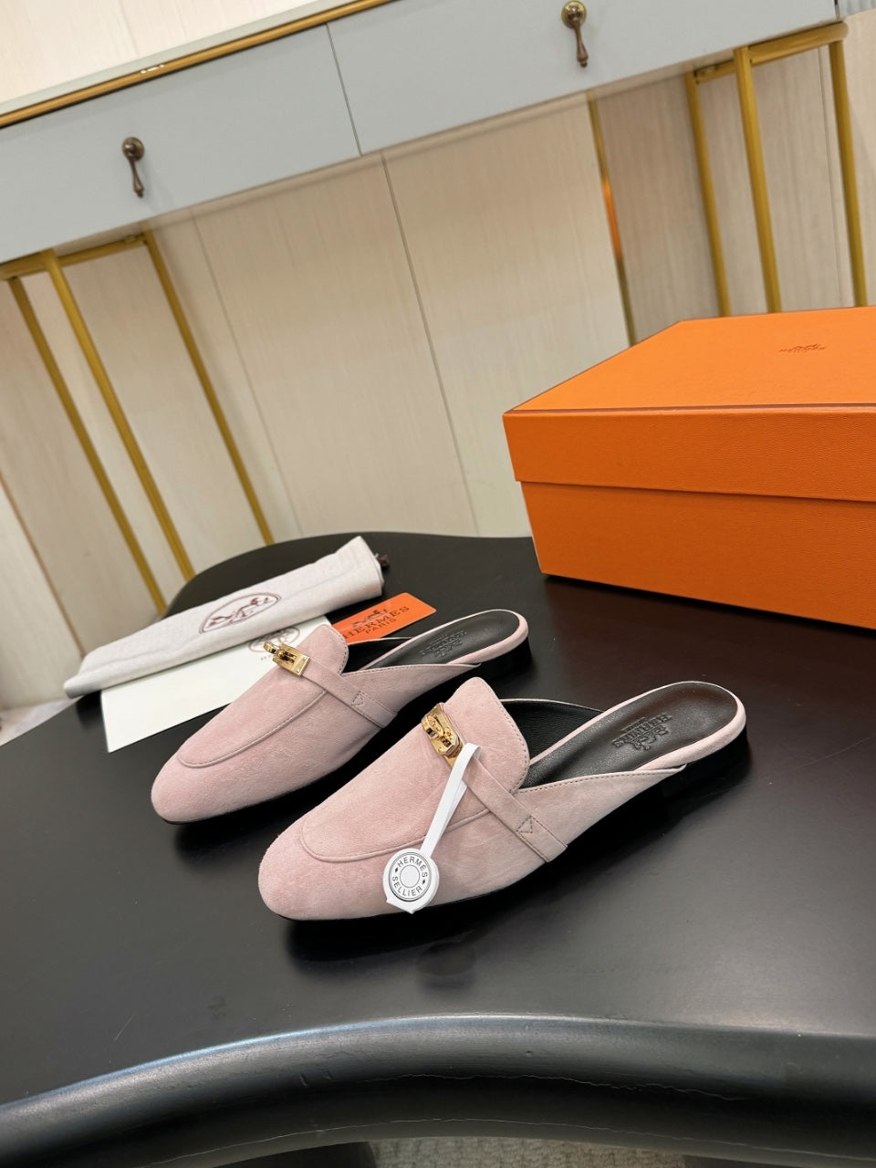 Hermes Slipper