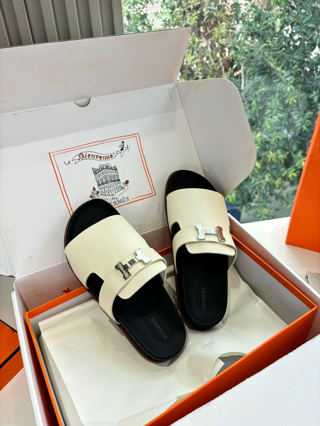 Hermes Slipper