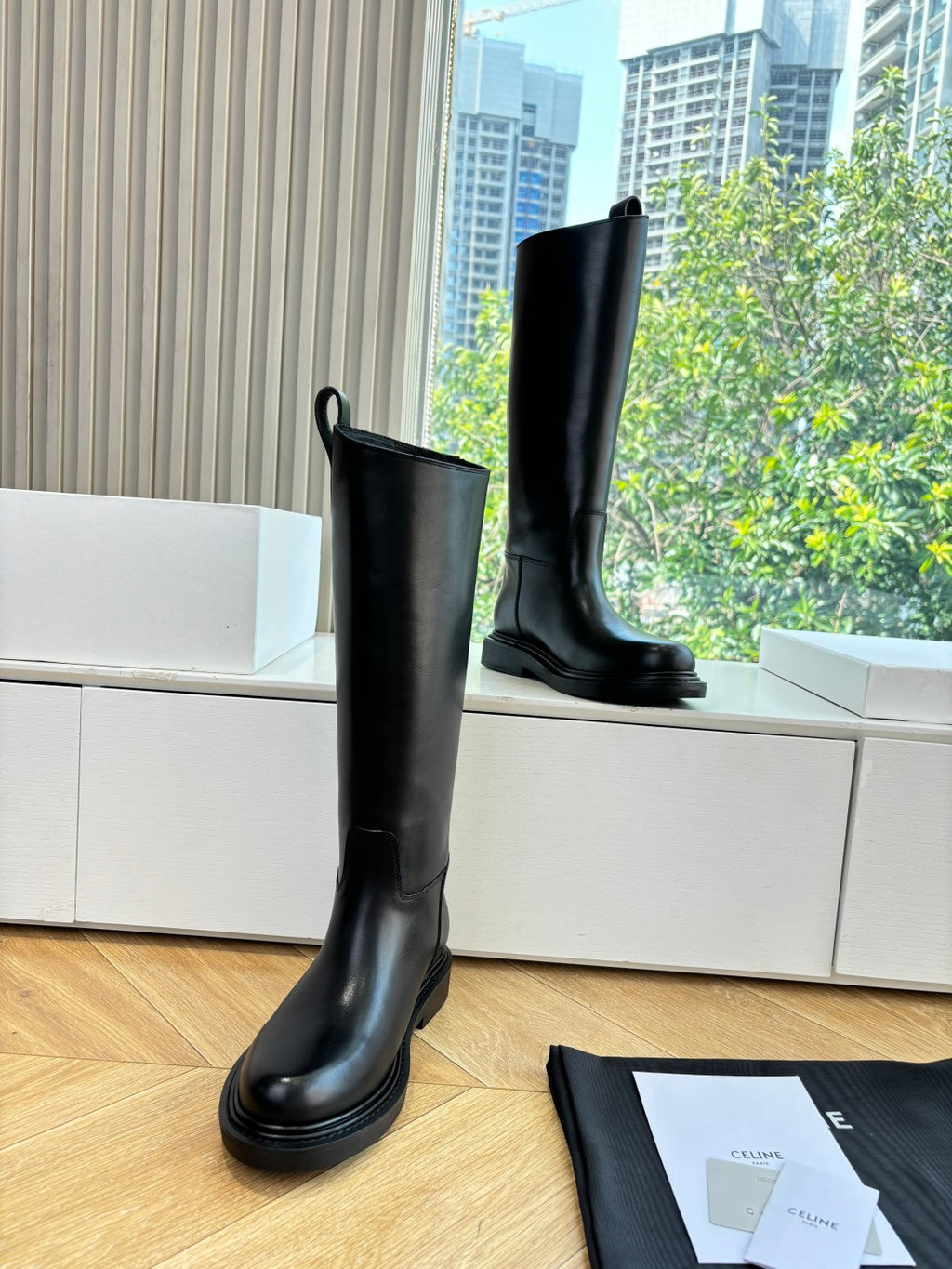 Celine Deri Çizme