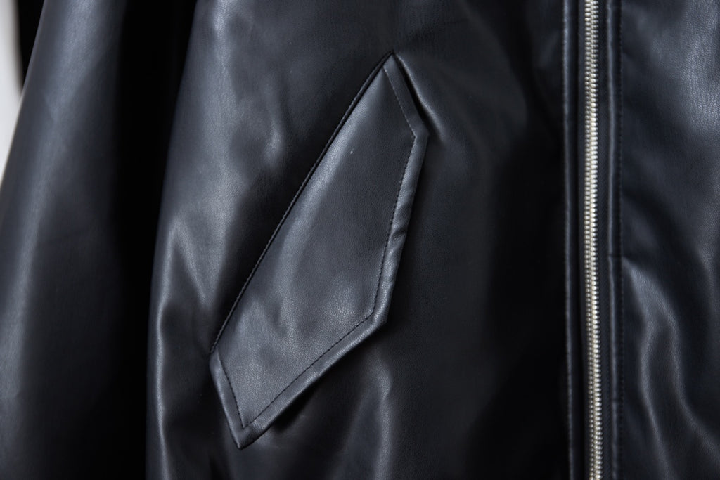 Balenciaga Deri Ceket Unisex