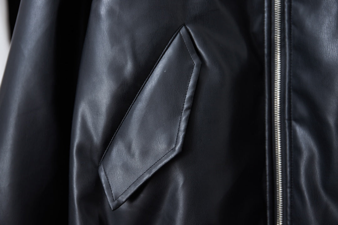 Balenciaga Deri Ceket Unisex