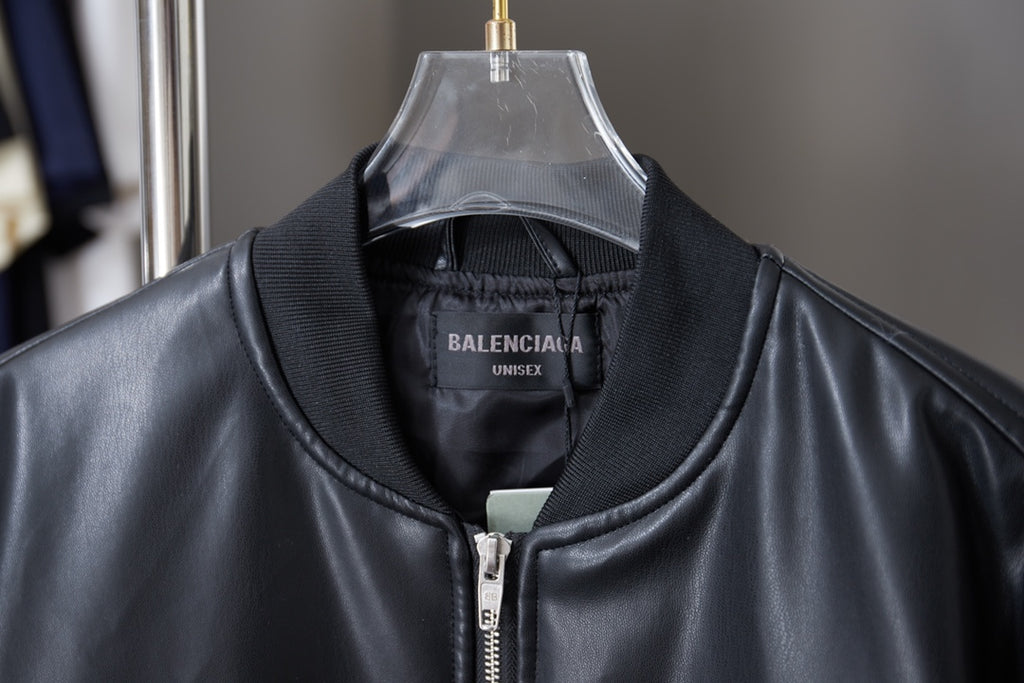 Balenciaga Deri Ceket Unisex