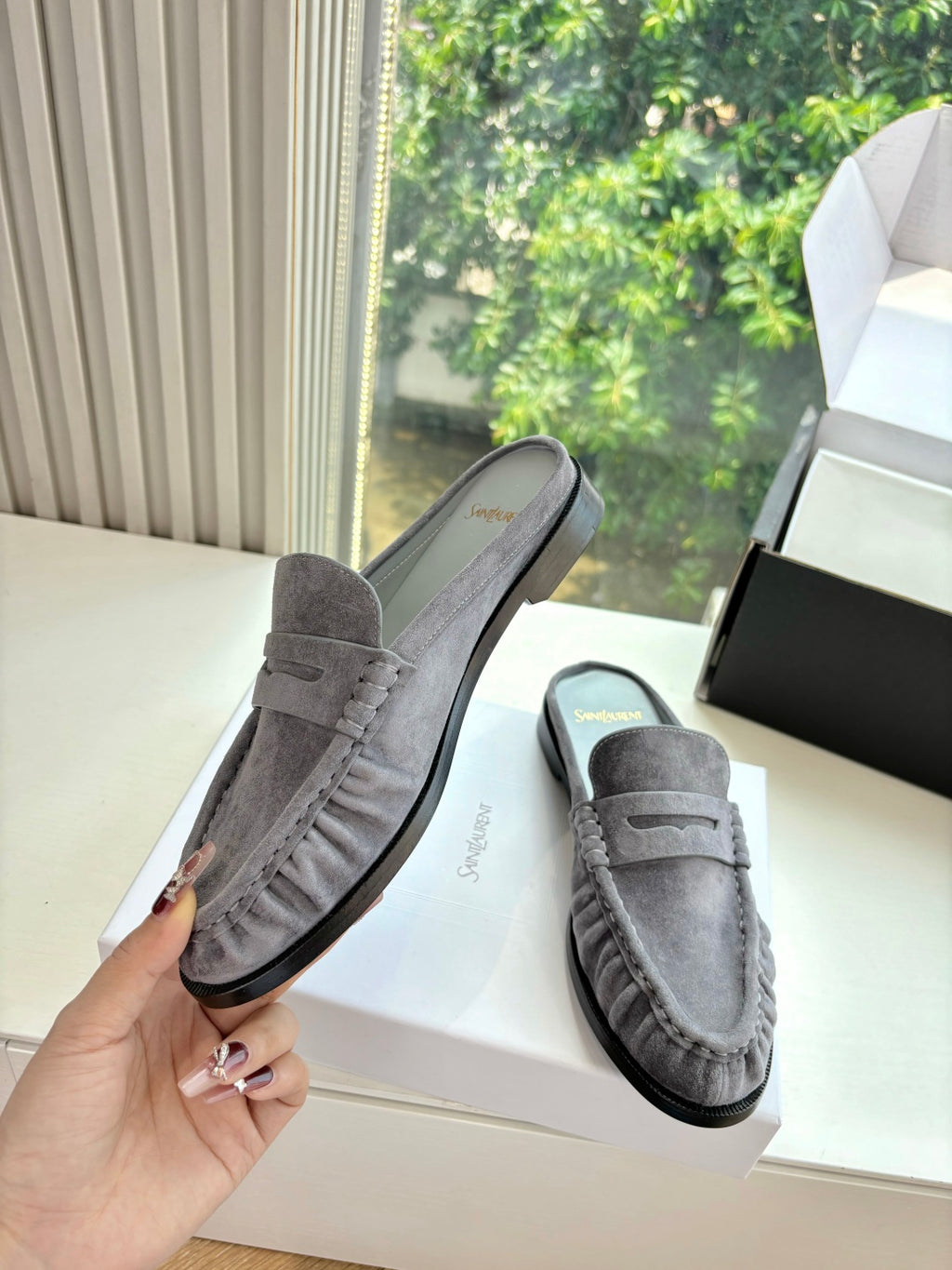 Saint Laurent Paris Terlik